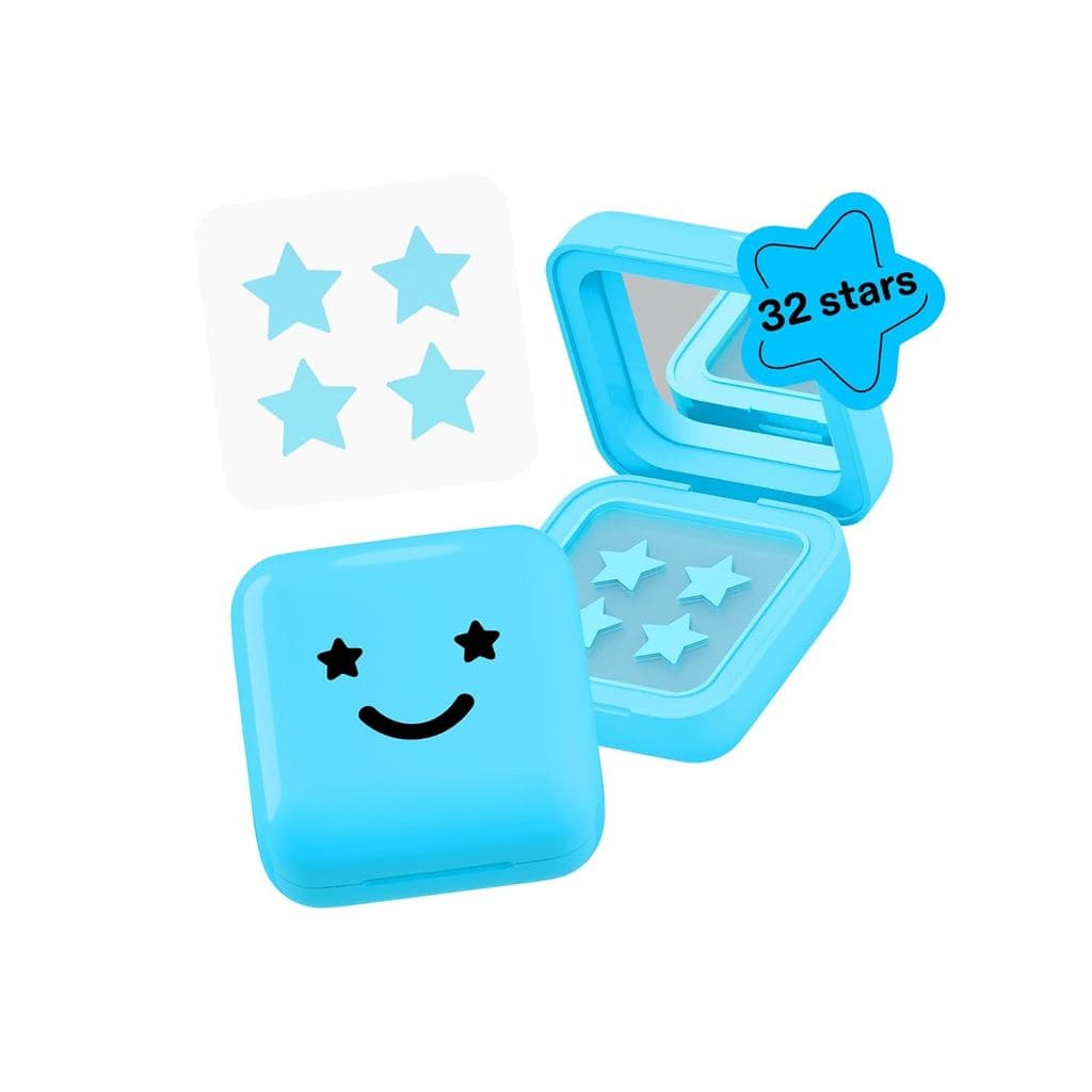 Patches de Ácido Salicílico Hydro-Star da Starface + Big Blue Compact, Ajuda a Desobstruir os Poros e Reduzir Manchas, A