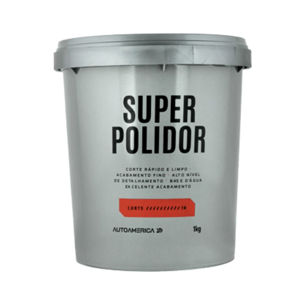 Super Polidor Massa De Polir 1kg Autoamerica