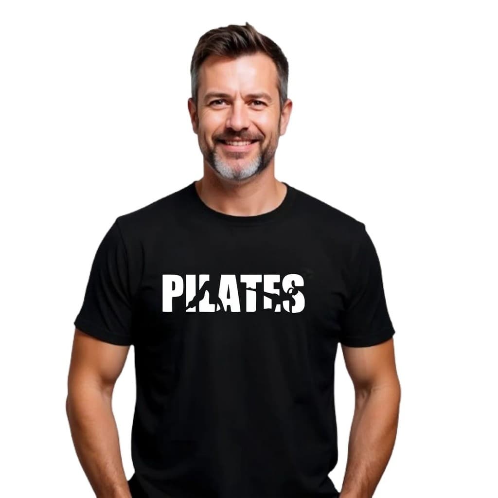 Camiseta Pilates Masculina Dry Fit Corpo São Mente Sã Slin