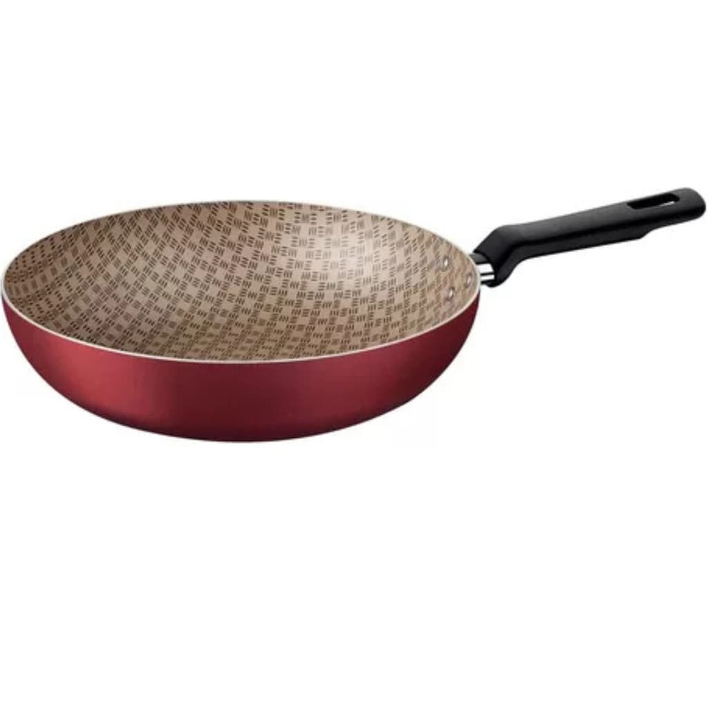 Frigideira Funda Tramontina Loreto 24cm 2,2L Vermelha