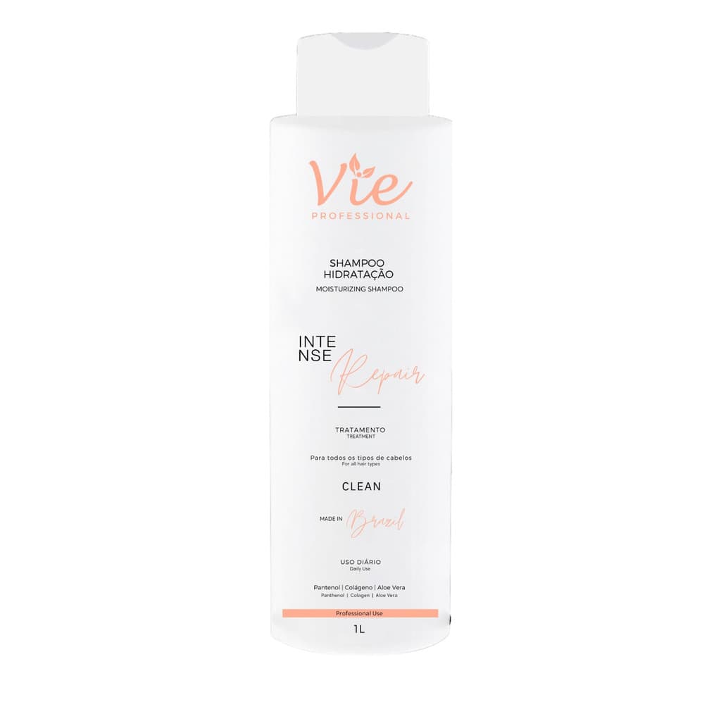 VIE PROFESSIONAL INTENSE REPAIR SHAMPOO HIDRATAÇÃO 1L