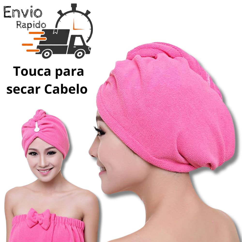 toucas para seca cabelo absorvente toalha micro fibra seca rápido touca de banho toalha grossa para banho