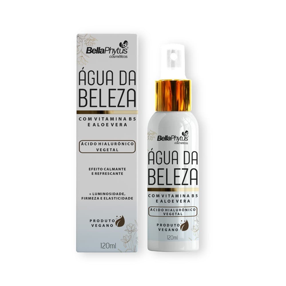 Água da Beleza Bruma Spray Facial 120ml - BellaPhytus