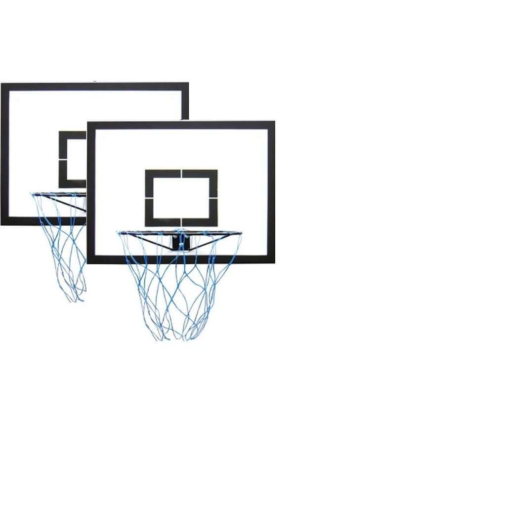Kit com 2 Tabelas de Basquete Aro Rede Nylon 65x50cm Mdp 15mm Klopf 1015
