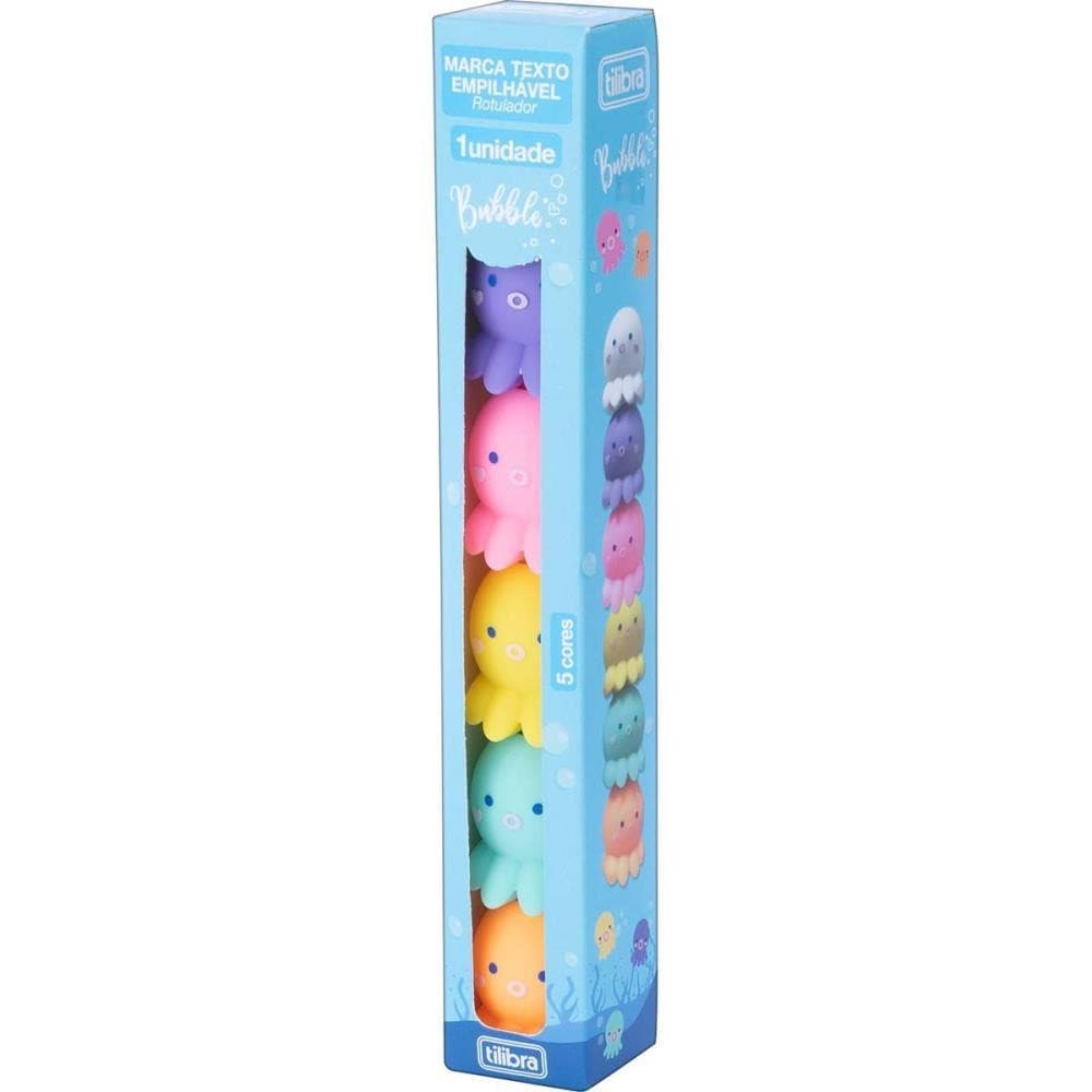 Marca Texto Empilhavel Bubble  - Tilibra