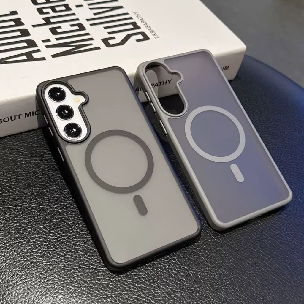 Capa com Magnética Samsung Anti-Impacto com Proteção com MagSafe | Estilo Premium Fosco