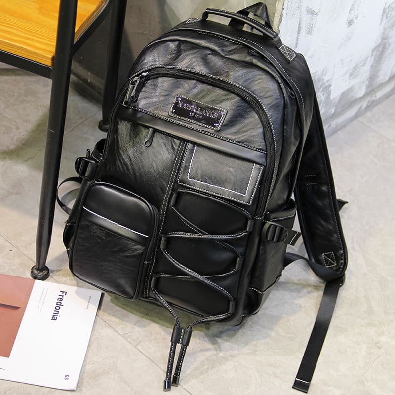 Versão coreana mochila masculina negócios Commuter computador saco de viagem mochila Street Wear Universal grande capaci