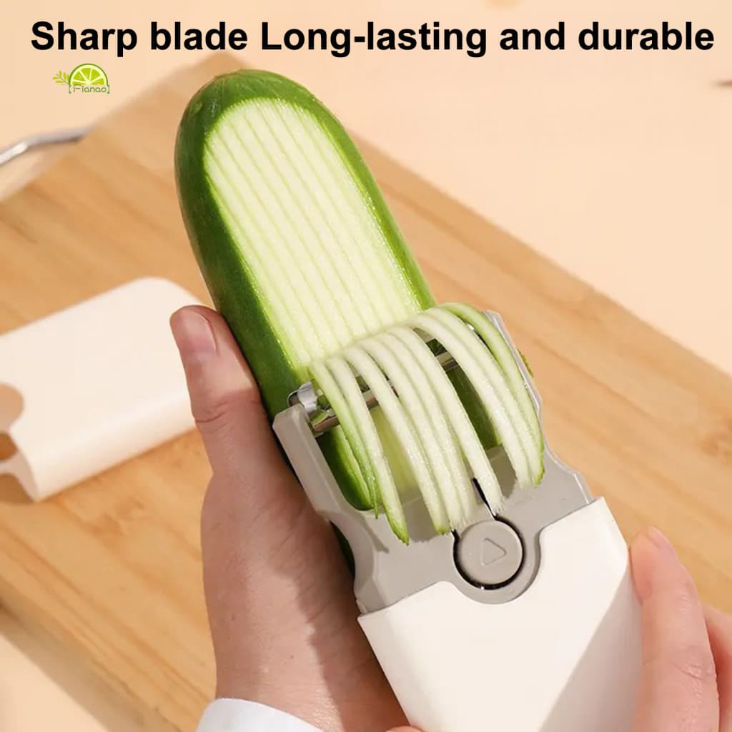 Multifunctional Peeler Portable Vegetable 3-in-1 Stainless Steel Grater Fruit Knife – Double Head Cutter for Southeast