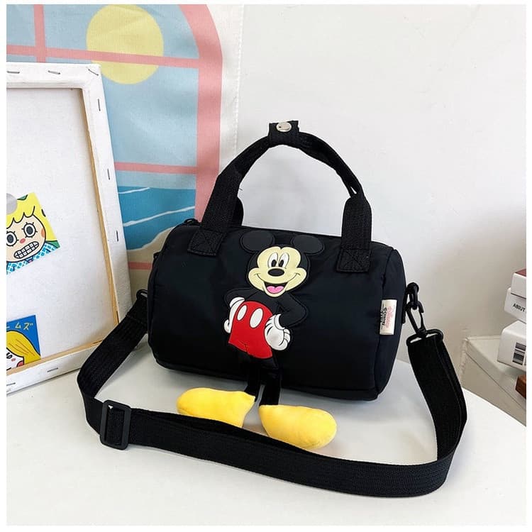 Bolsa Tiracolo/De Ombro Versátil Casual De Desenho Do Mickey
