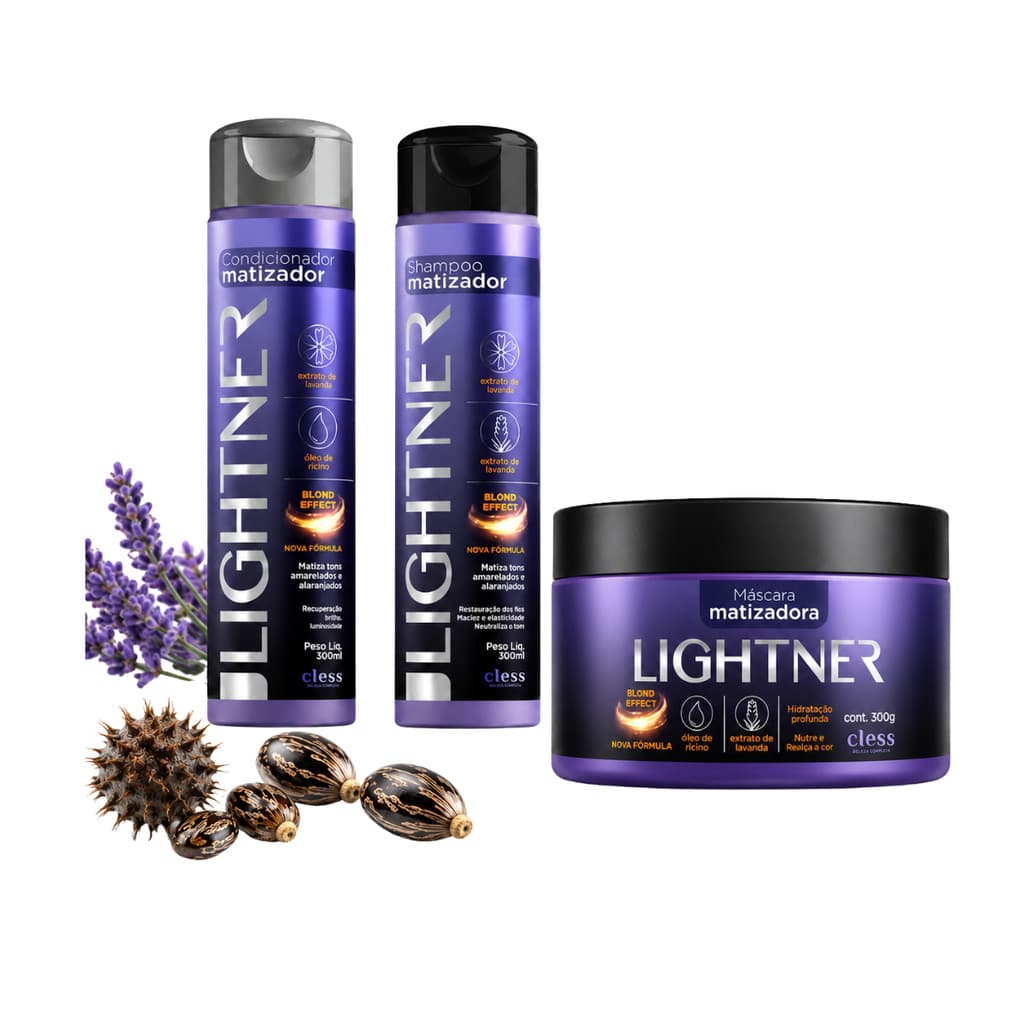 Kit Matizador Blond Violet Lightner Shampoo + Condicionador