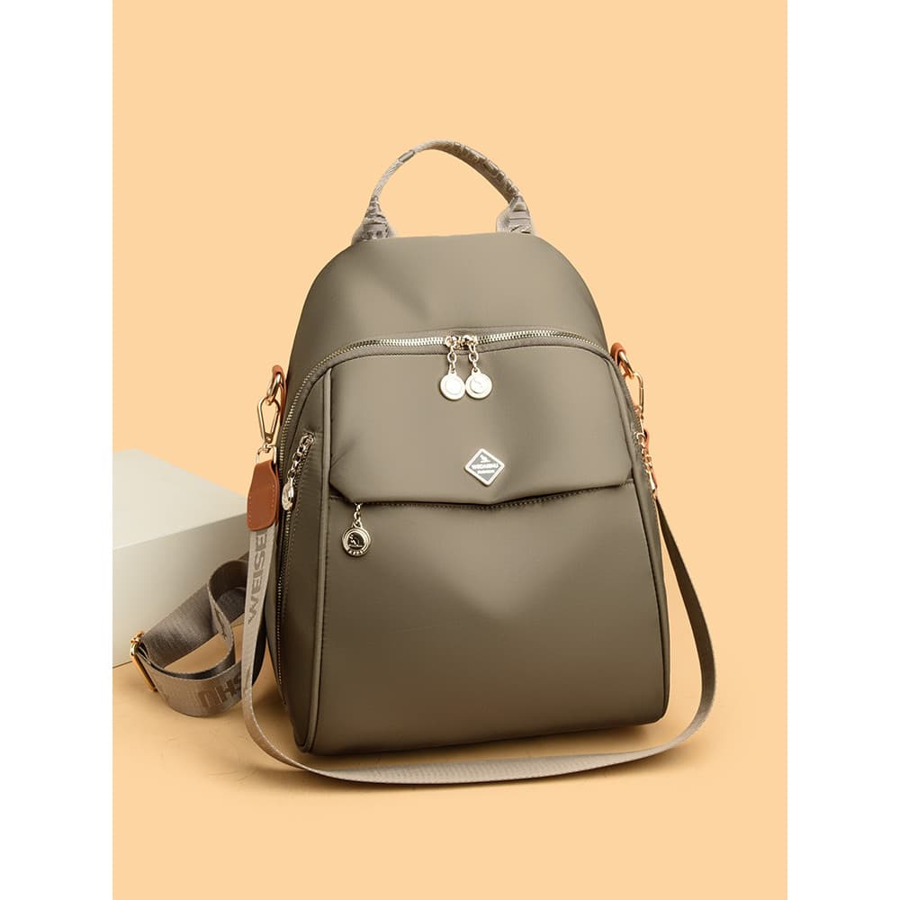 Casual impermeável Oxford pano mochila feminina 2025 novo estilo moda na moda senhoras leve saco de escola Commuter moch