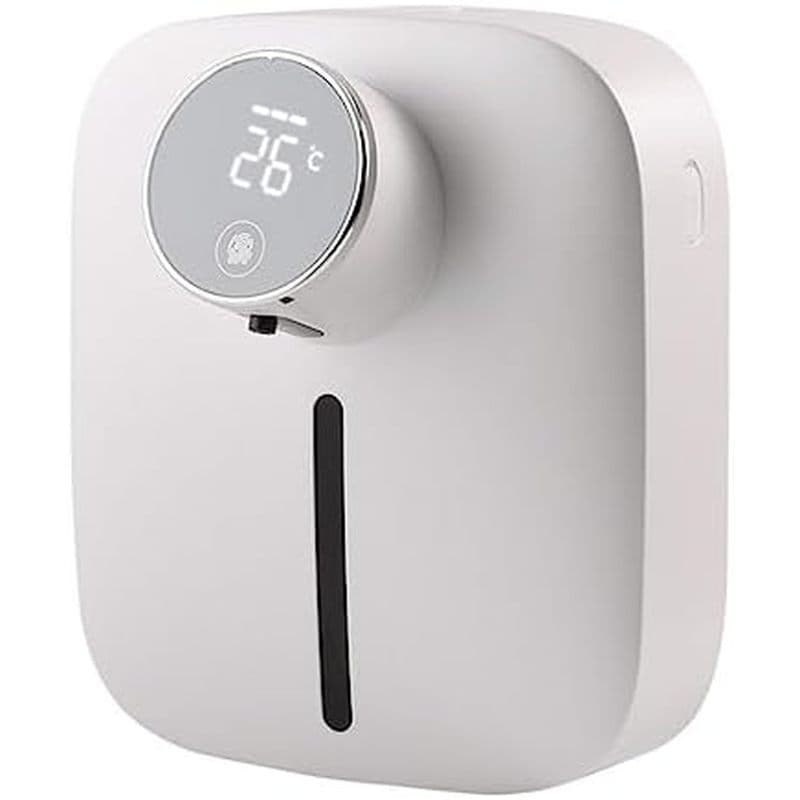Dispensador De Sabão De Toque Moderno ABOOFAN Sensor Inteligente Recarregável Montado Na Parede Para Escritório Doméstic
