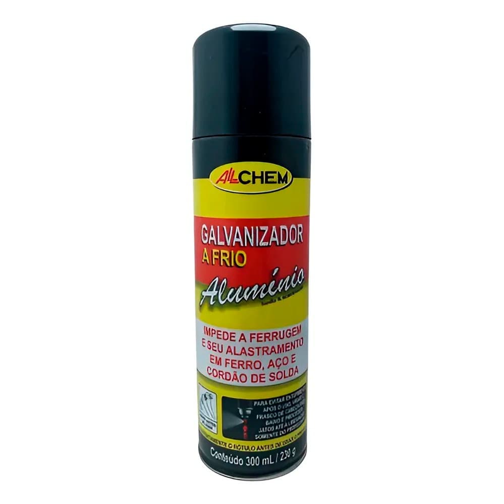 Spray Galvanizador A Frio 300Ml/230G Allchem