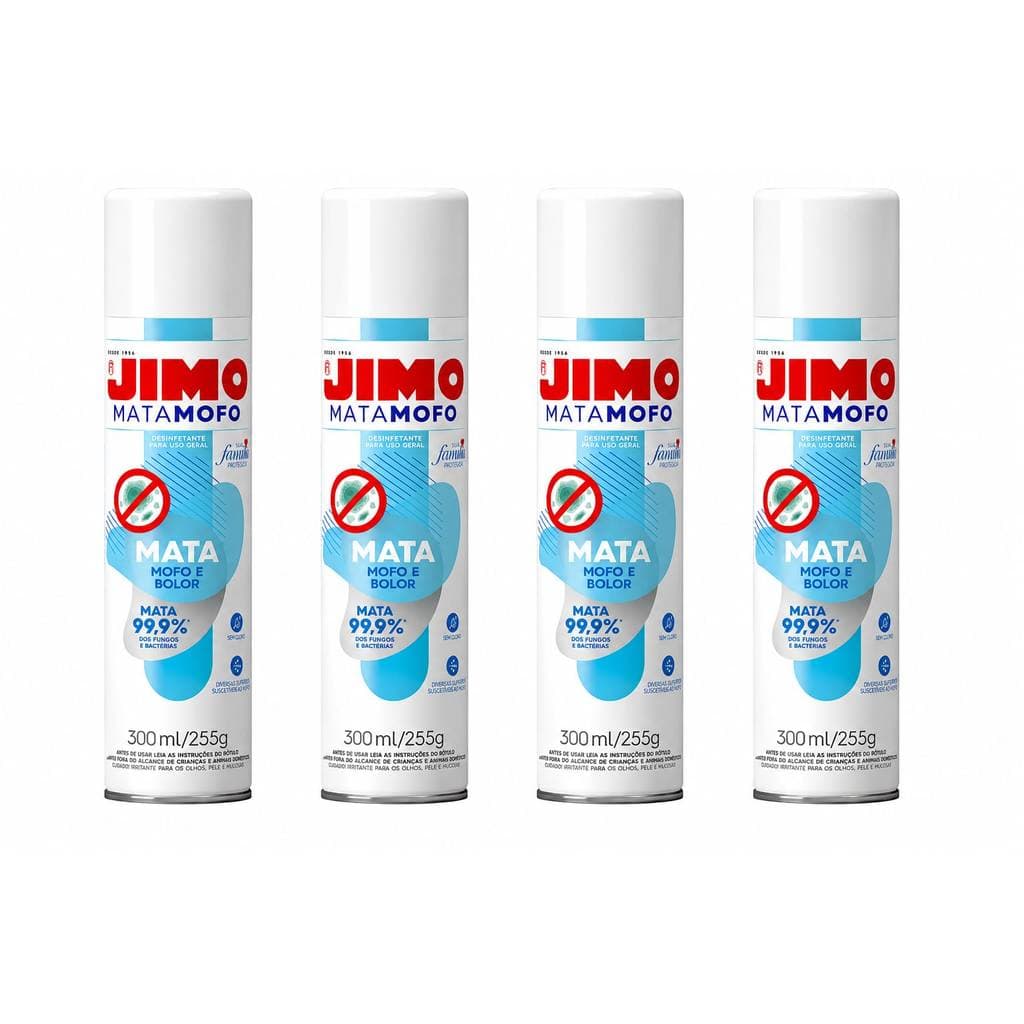 Kit 4 Jimo Mata Mofo Elimina Mofo e Bolor | Limpeza Profunda | Proteção Duradoura