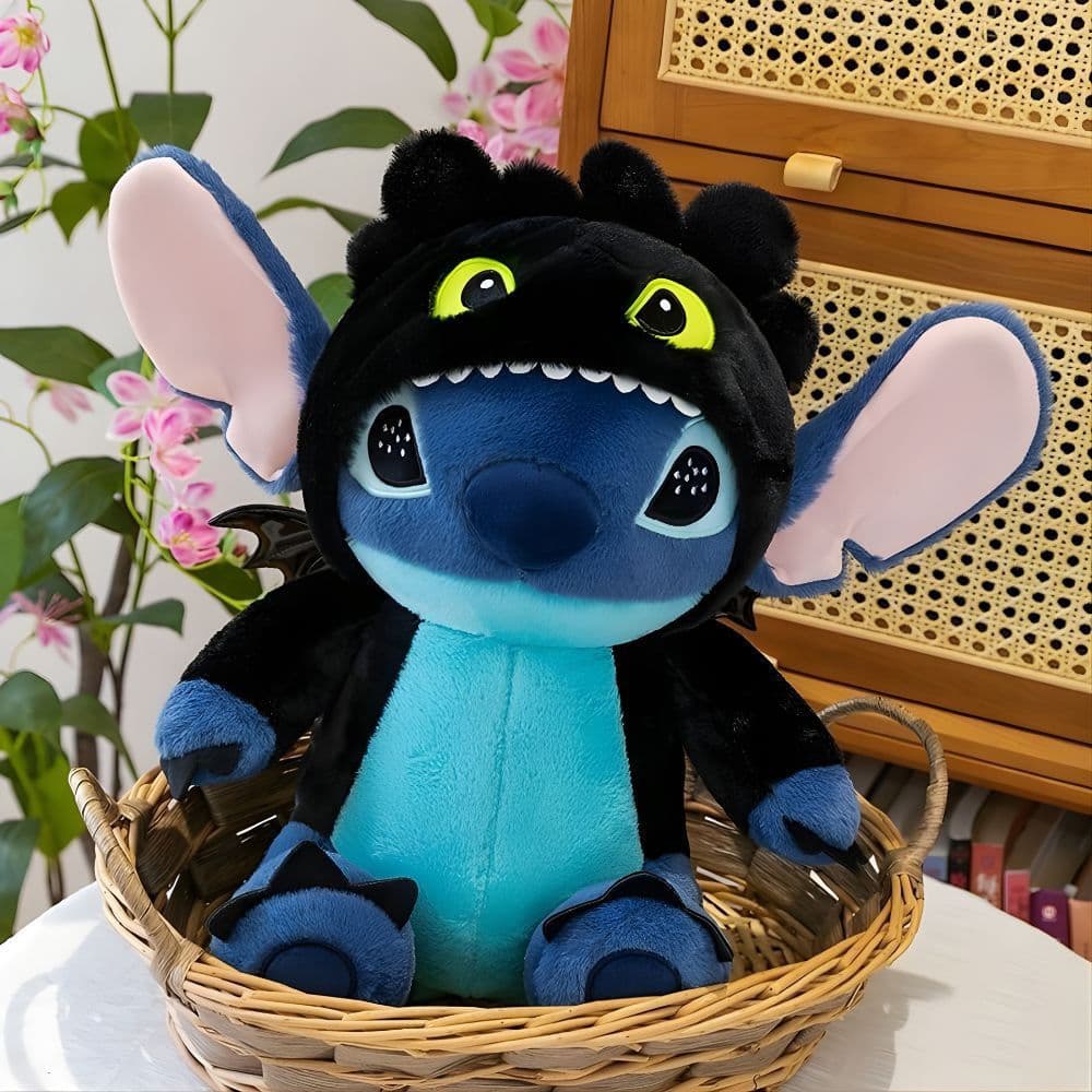 Pelucia Stitch Banguela 35cm - Como Treinar Seu Dragão - Banguela - Brinquedo Antialérgico Decoração