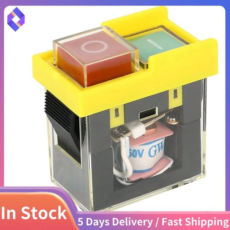 Kjd6 5E4 250V 6A Interruptor De Segurança Universal Eletromagnético Proteção Contra Falha De Energia À Prova D'água , Fe
