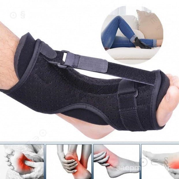 Tala Noturna Ajustável SG Stock para Alívio da Fascite Plantar, Tendinite de Aquiles, Pé Caído, Suporte para Arco do Tor