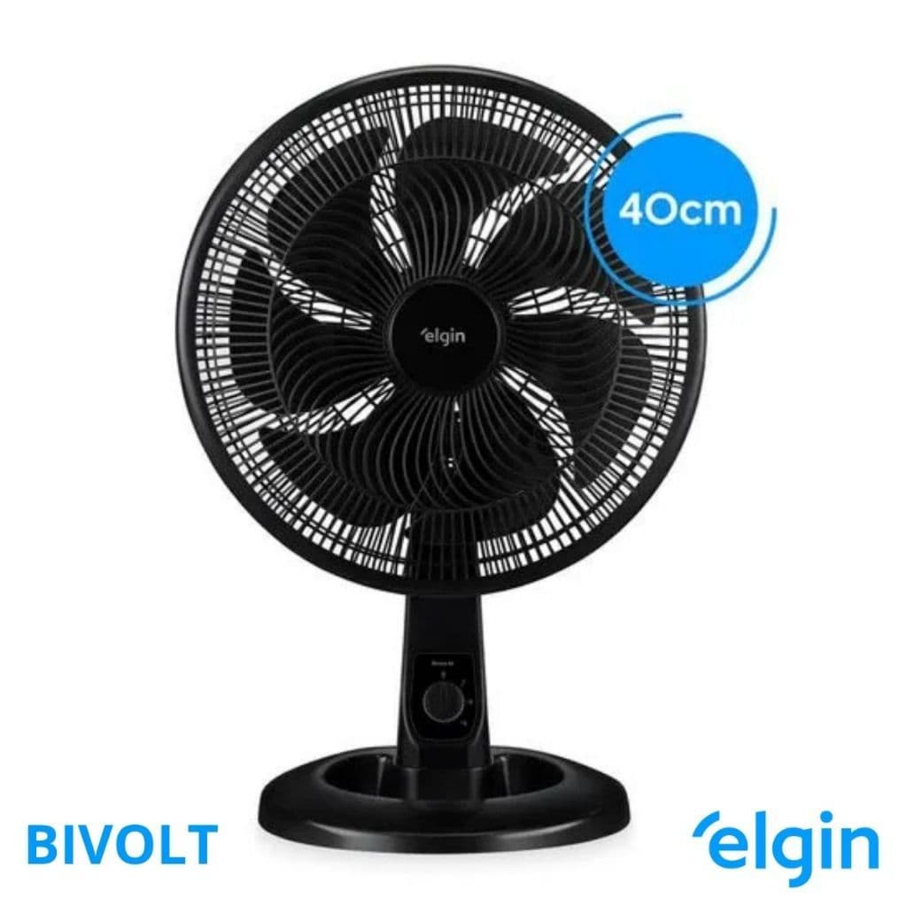 Ventilador Elgin Breeze 40cm 7 Pás 3 Velocidades Mesa VEN40 Potente Silencioso