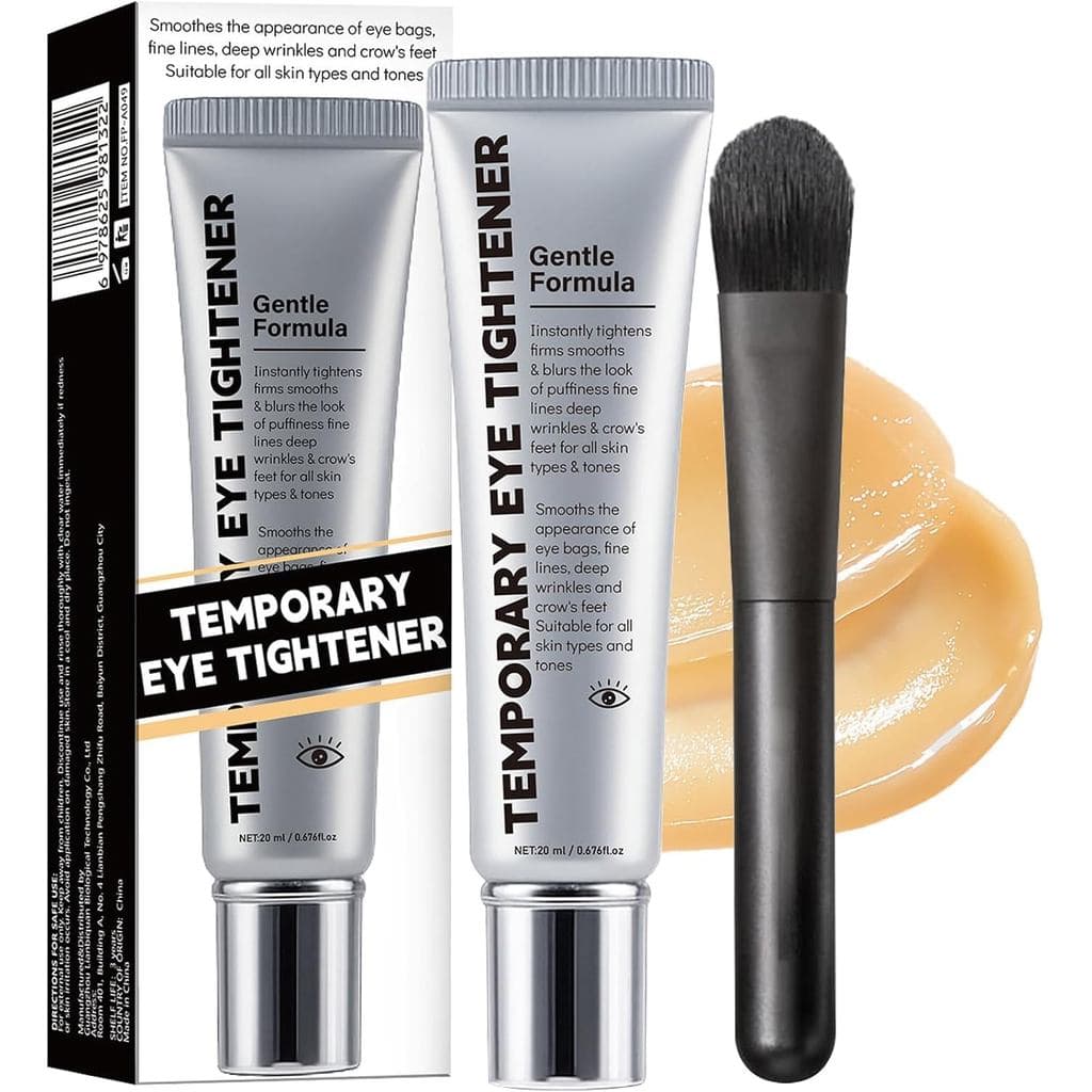 Tratamento para os Olhos, Creme para os Olhos com Efeito Tensor Instantâneo, Creme Augencreme para Mulheres e Homens, Re