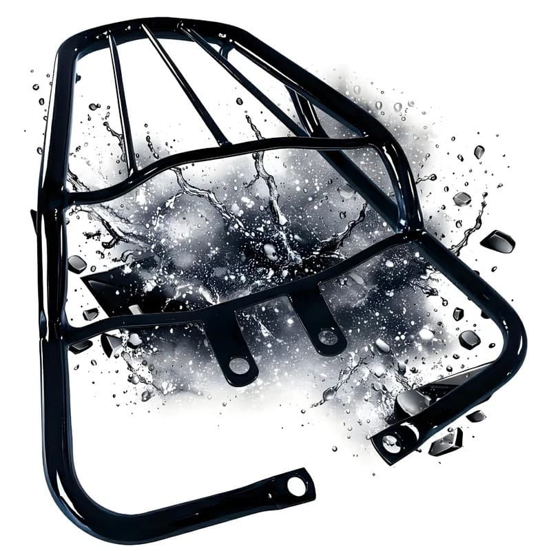 Bagageiro Titan 150 Fan Preto 2009 2011 2012 2013