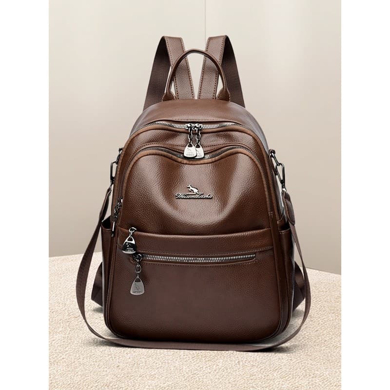 High-End mochila senhoras 2026 novo estilo mochila de viagem de grande capacidade All-Match Commuter multifuncional meni