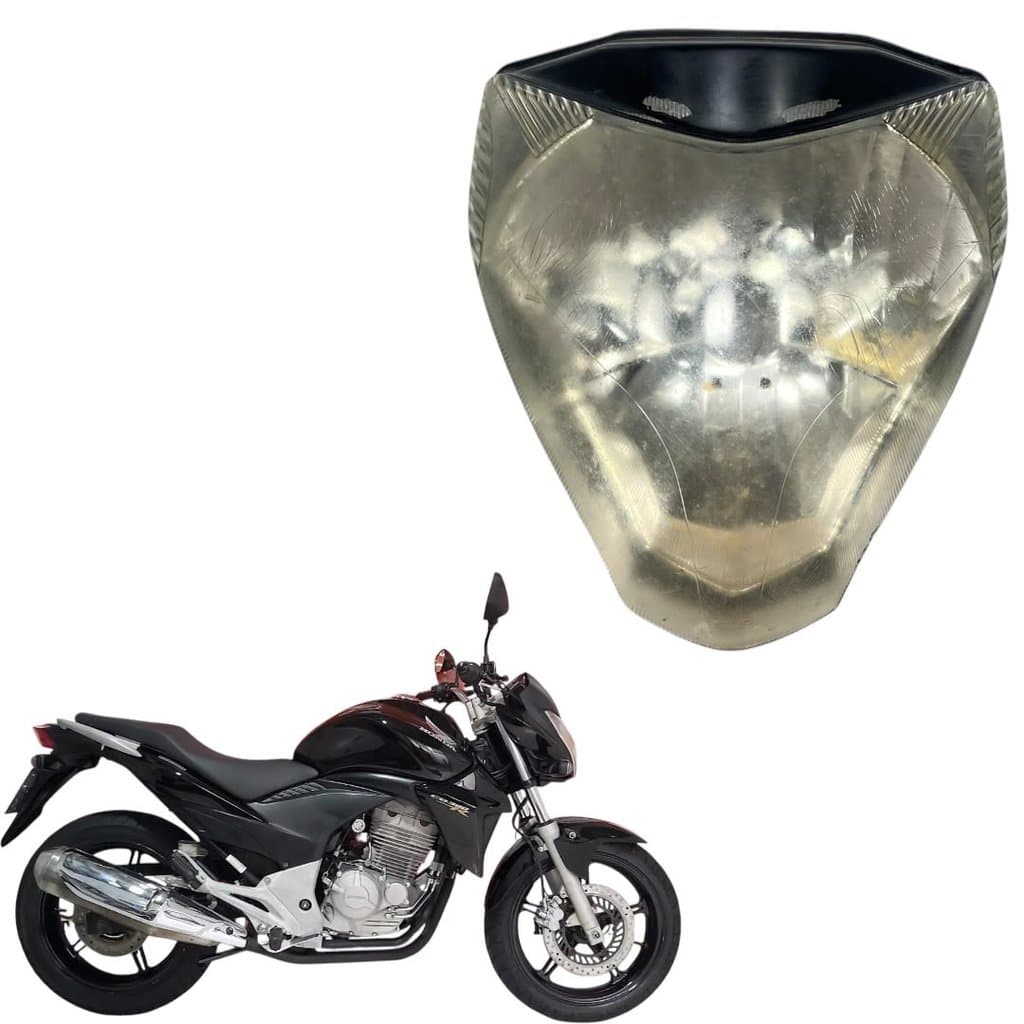 Farol Bloco Optico Honda CB 300 R 2009 2015 Avaria Original