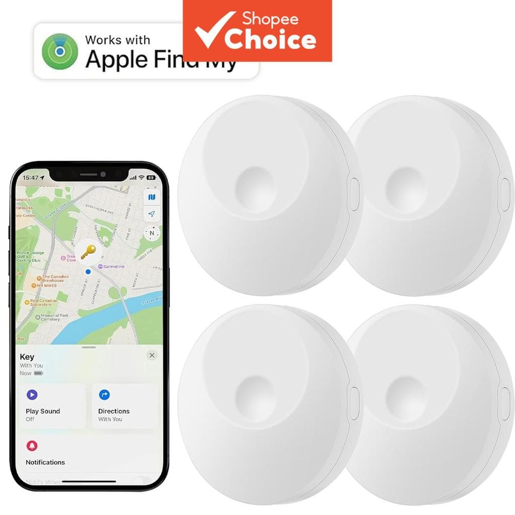 Rastreador Tag, Smart Tag Funciona com o Aplicativo Find My (somente iOS), Localizador de Chaves e Itens para Bagagens,