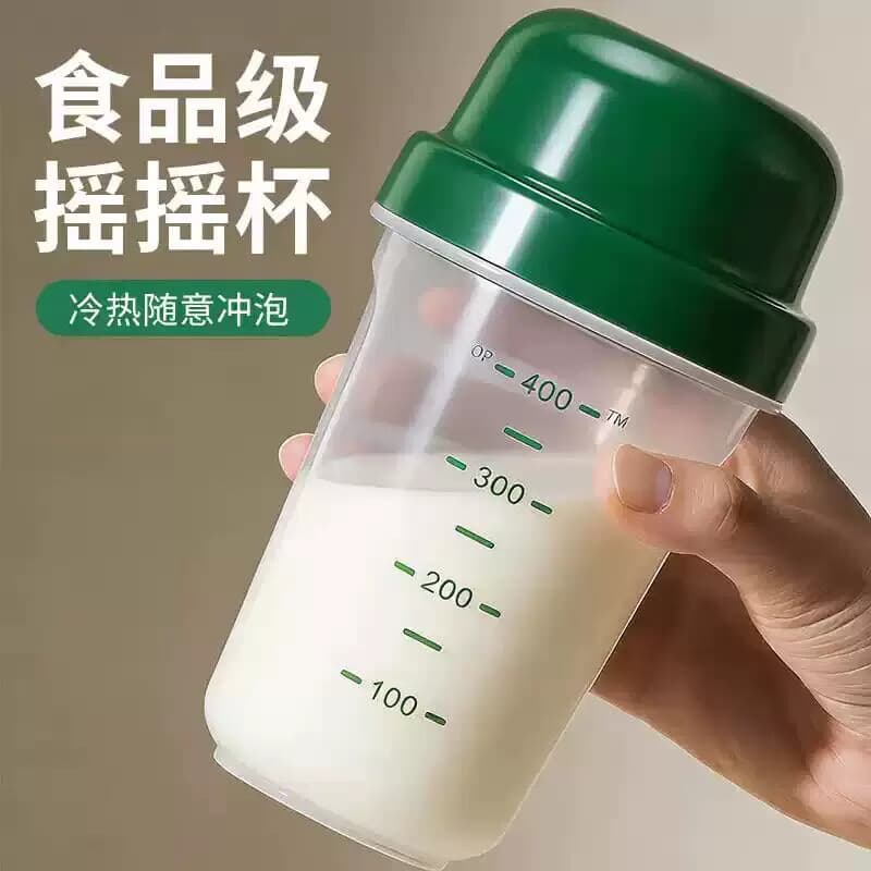 Fitness esportes transparente PP escala Shaker copo 550ml portátil plástico grande copo de água proteína em pó copo Milk