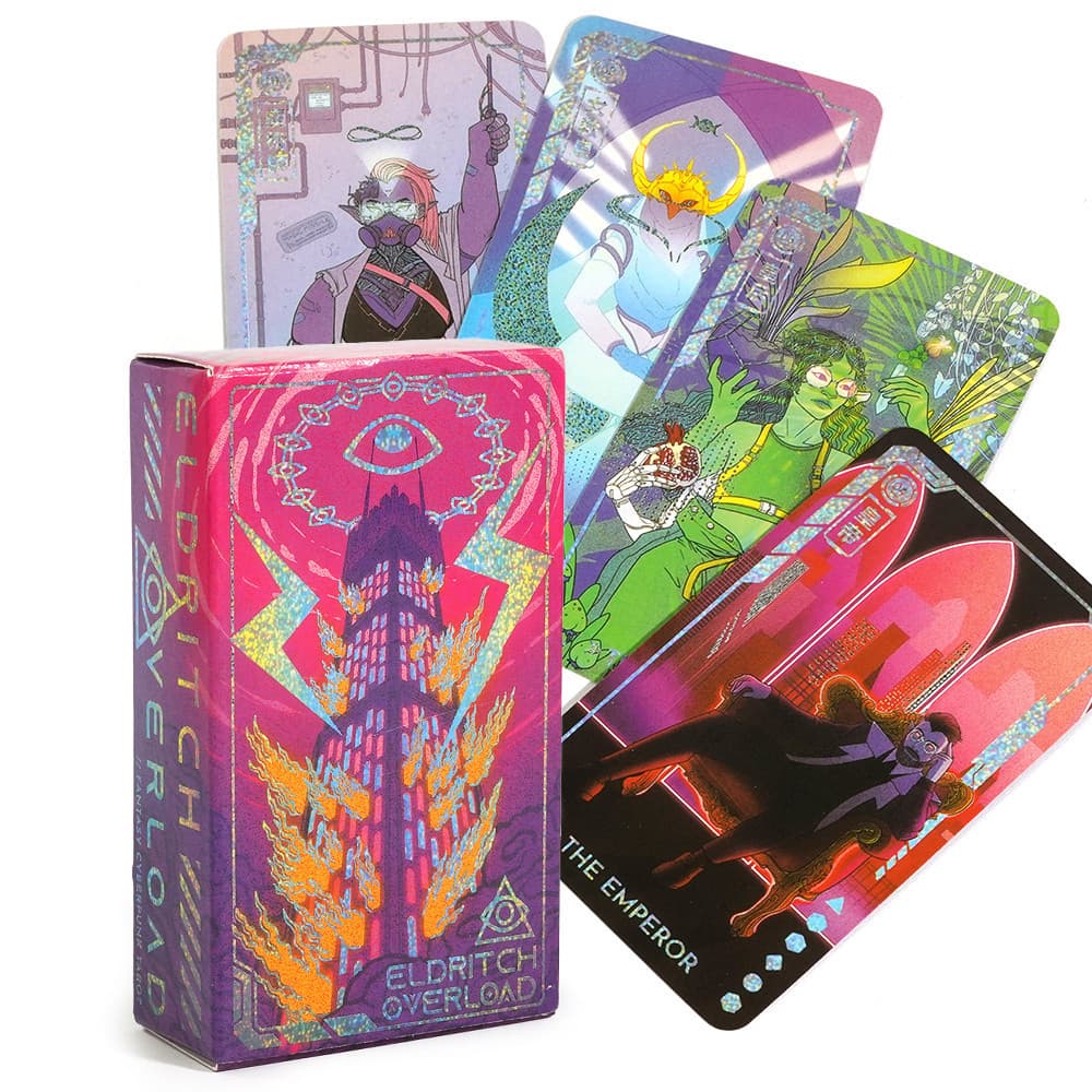 2023 Novo Deck De Tarot Eldritch Sobrecarca Fantasia Cyberpunk