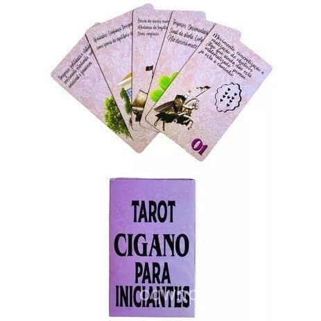 Baralho Tarot Cigano Para Iniciantes 36 Cartas C/ Significados