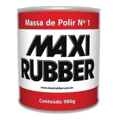 Massa De Polir Maxi Rubber Nº 1 980Grs