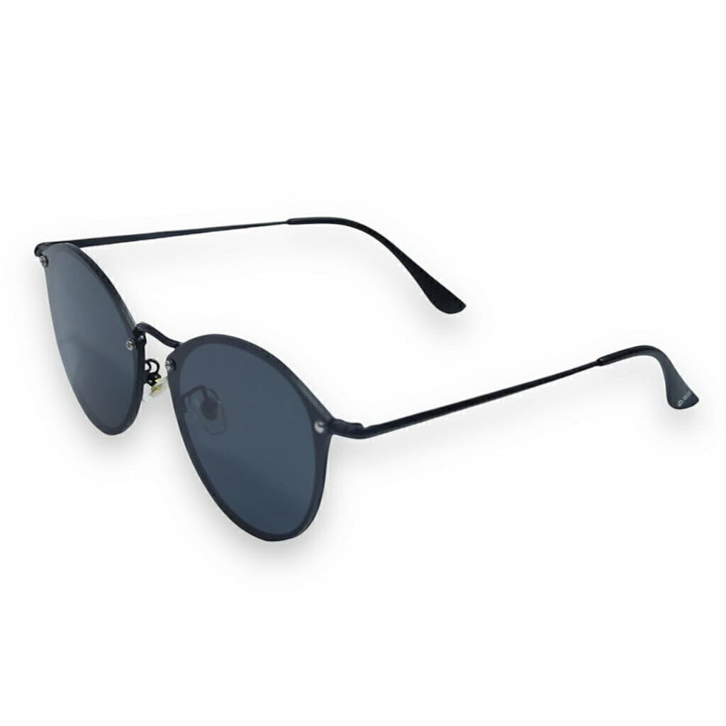 Óculos de Sol Gatinho Preto – Armação Totalmente em Metal, Estilo Fashion/Envio imediato