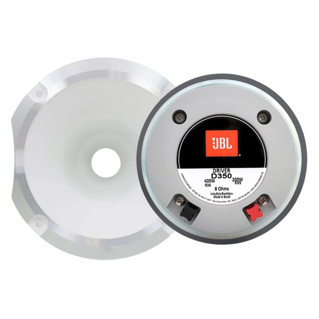 Driver Jbl D350 200W C/ Cone Corneta Jarrao Lente Aluminio