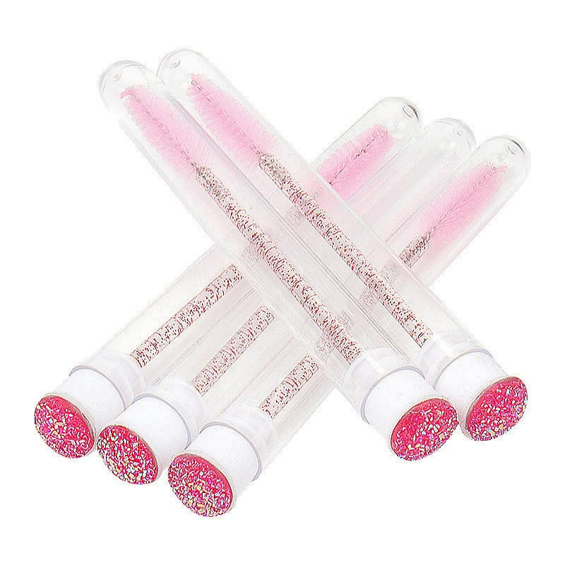 Escovinha Tubete Extensão Cílios Micro Design Kit com 6/36 para Sobrancelhas （S016)