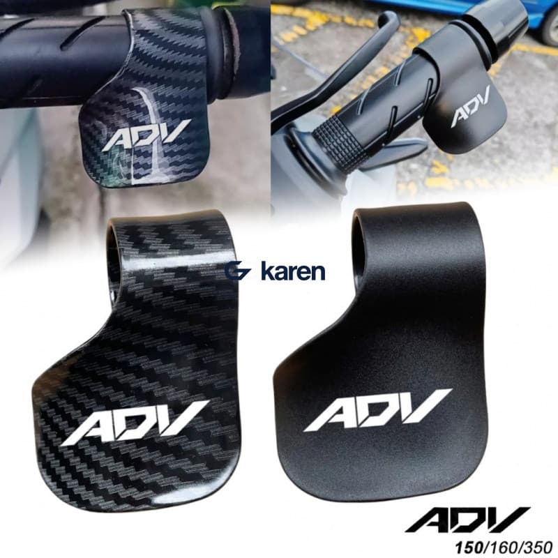 Adequado para Honda ADV150 ADV160 ADV350 ADV 160 150 350 Alça de Motocicleta Alça Acelerador Prata auxiliar de porta de
