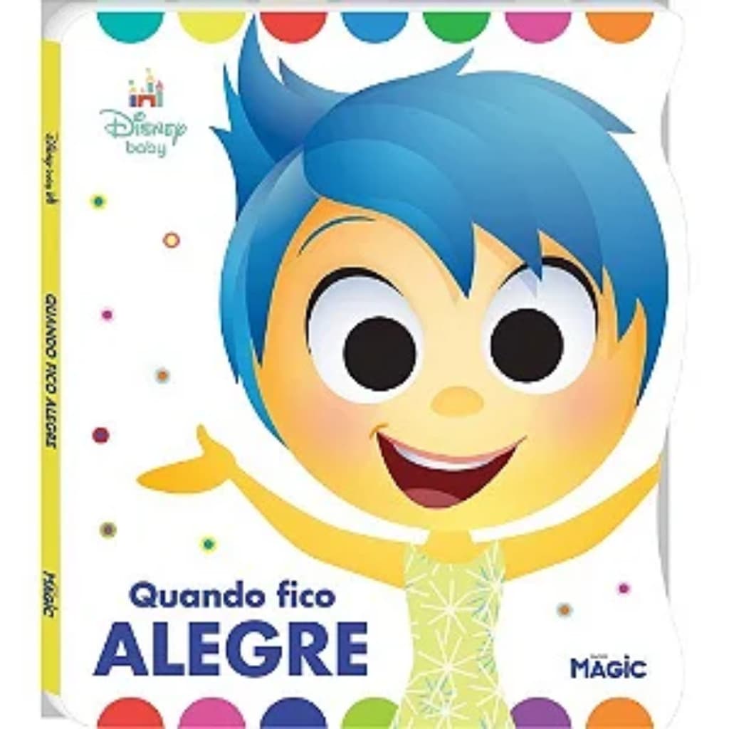 Kit Livro de Banho + Esponja Disney Baby Quando Fico Alegre Divertido e Macio