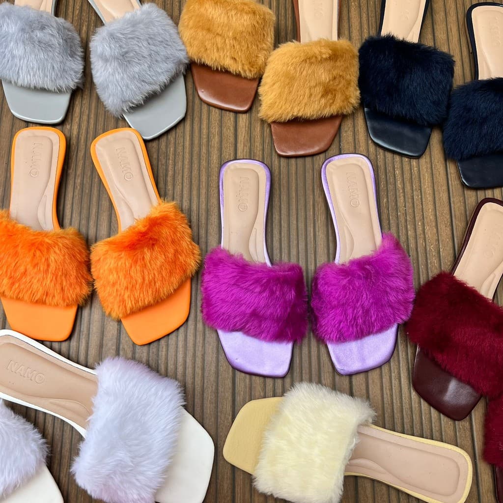 Rasteira Pantufa — Conforto & Estilo | 33–45  | 8 Cores