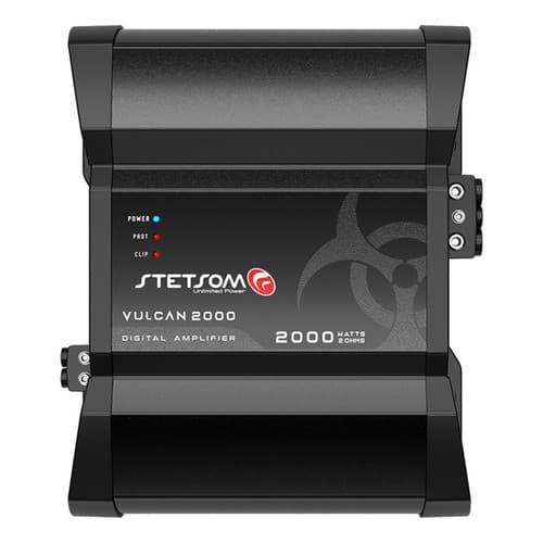 Módulo Amplificador Stetsom Vulcan 2000 Digital 2.000 W Rms Cor 2 Ohms