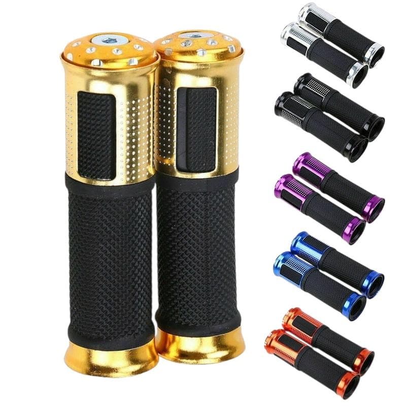 Par Manopla Esportiva UNIVERSAL Moto Peso Curto Diamante Várias Cores Titan Fan Ybr Start Twister Xre Falcon Xtz