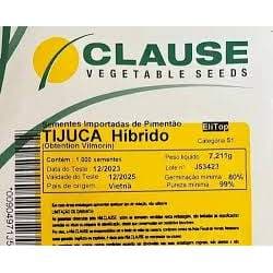 Sementes de Pimentão Tijuca - HM Clause - 1.000 Sementes
