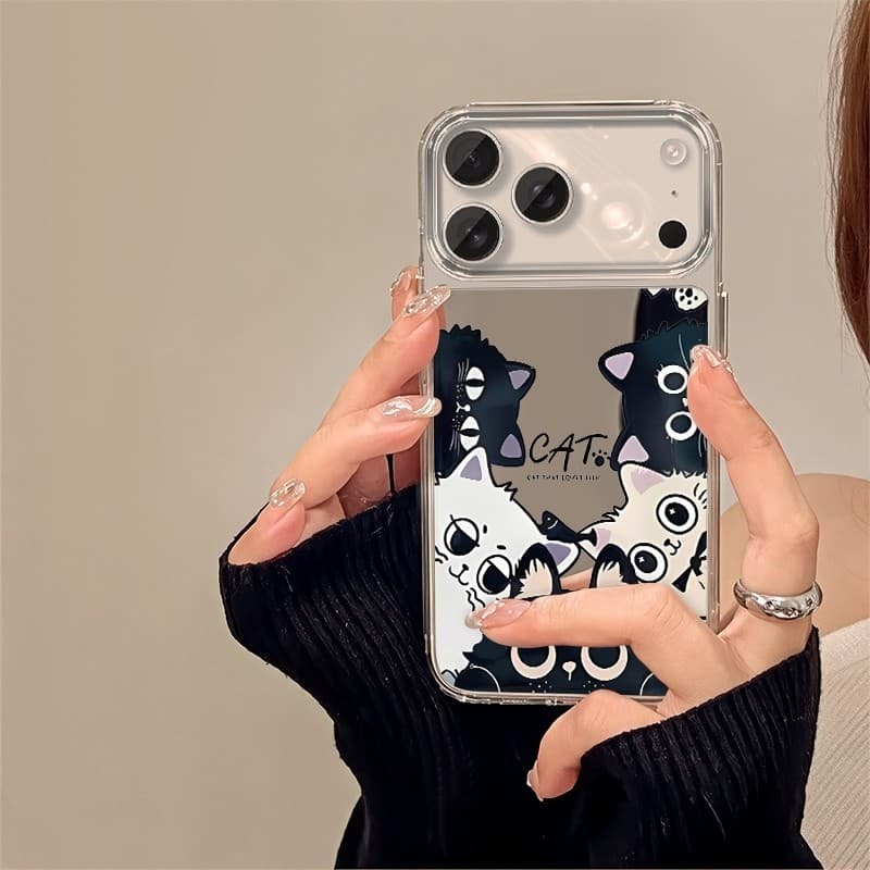 Capinha Samsung A56 Espelhada Feminina Luxo Anti Impacto TPU Macio S24 Ultra S23 A71 A55 A36 #136