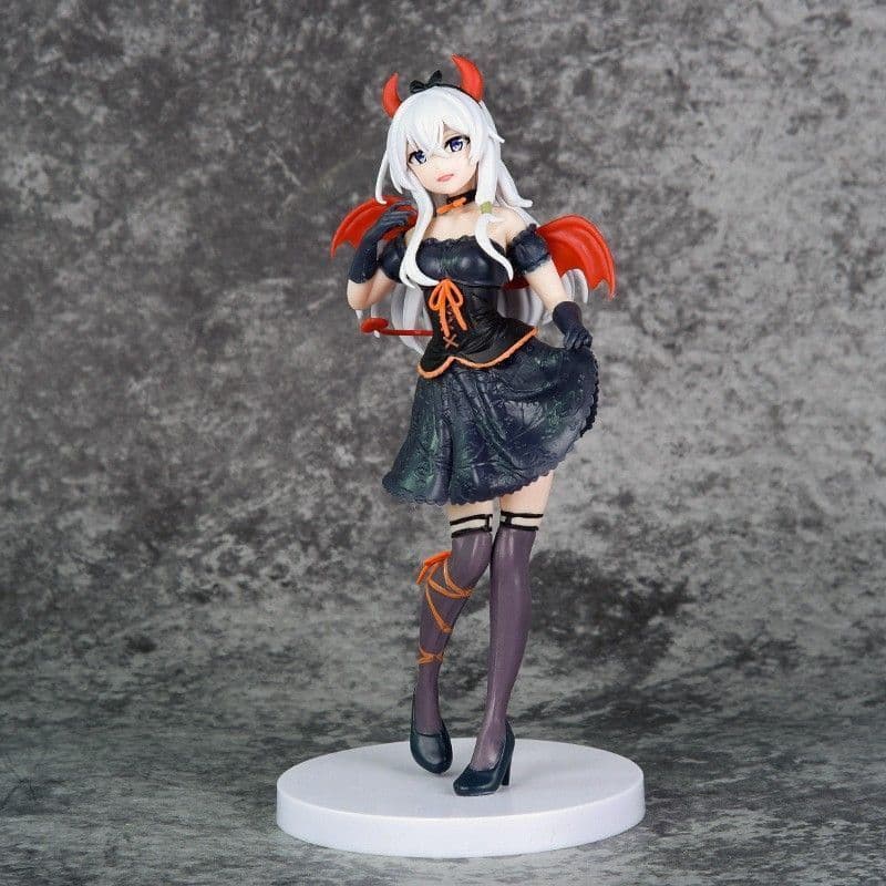 Figura da Bruxa Irena, Demônio Sakura, Modelo de Anime 2D Cinza, Decoração de Estojo, Brinquedo