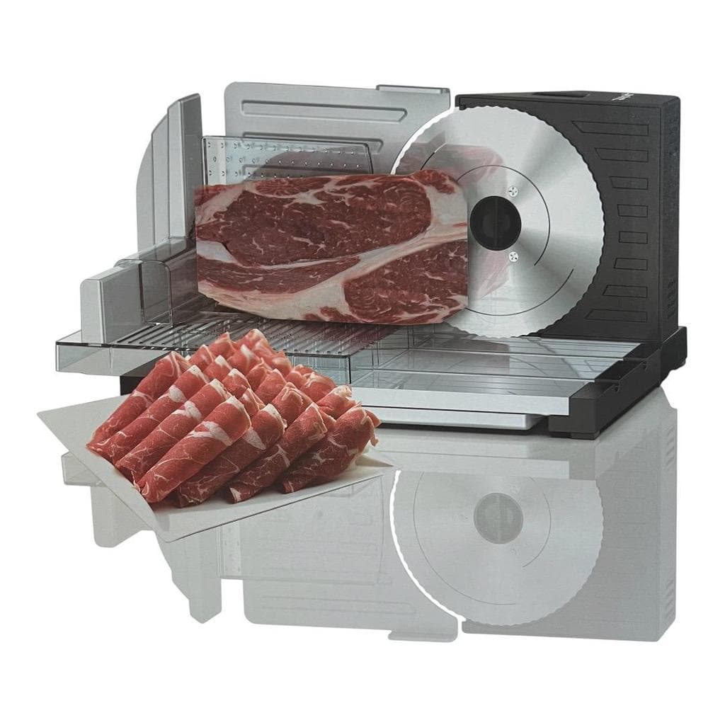 Fatiador de Frios e Carnes ou Legumes Eletrico pratico em Alumínio 127v