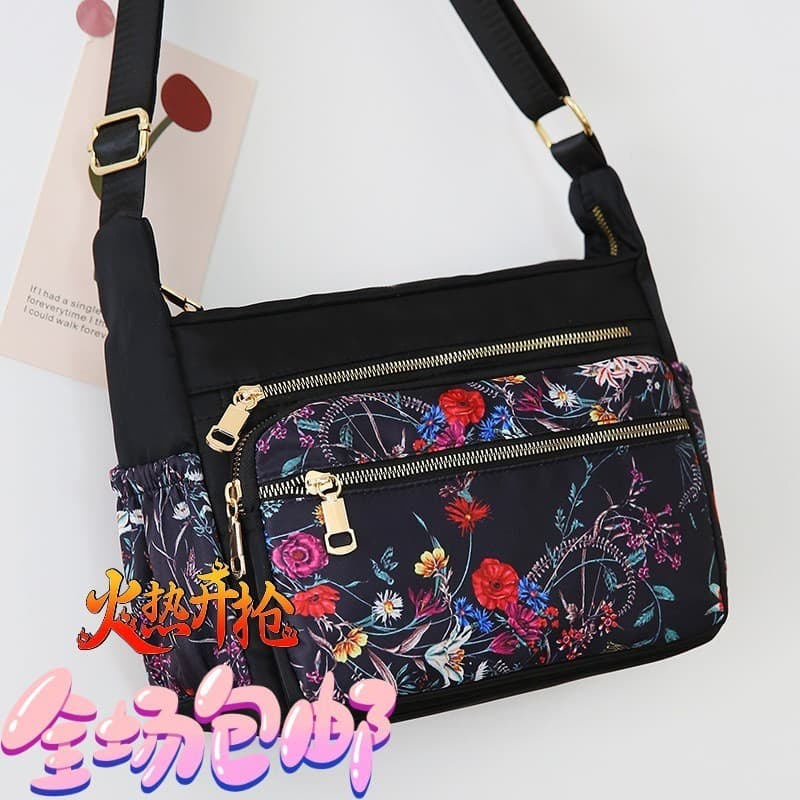 Mãe mudança pequena bolsa de pano 2024 novo estilo idosos saco do mensageiro bolsa feminina avó senhora bolsa de lona gr