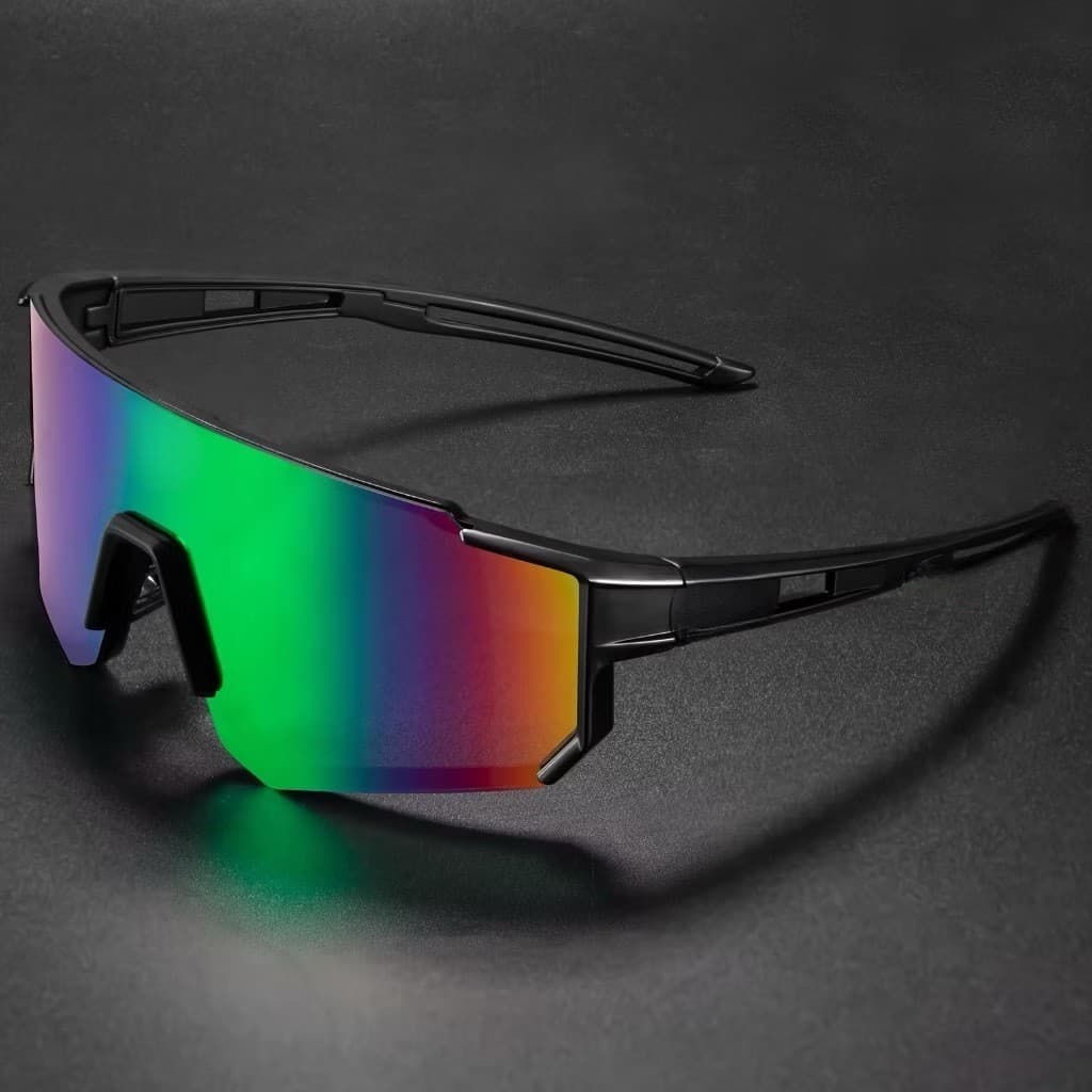 Óculos Sol Esportivo Espelhado Ciclismo Corrida Bike MTB Masculino UV400 Proteção Pesca Tático Unissex Top