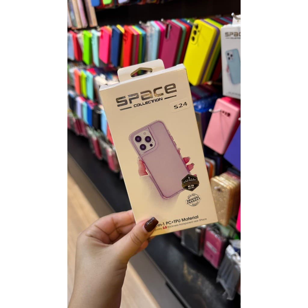 CAPA SPACE 3 SAMSUNG S24 - IMPACTO MEGA PROTEÇÃO