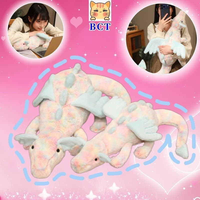 BCT Interessante Dragão Razurian Boneca De Pelúcia Bonito Voador Brinquedo Criativo Travesseiro Presente De Aniversário