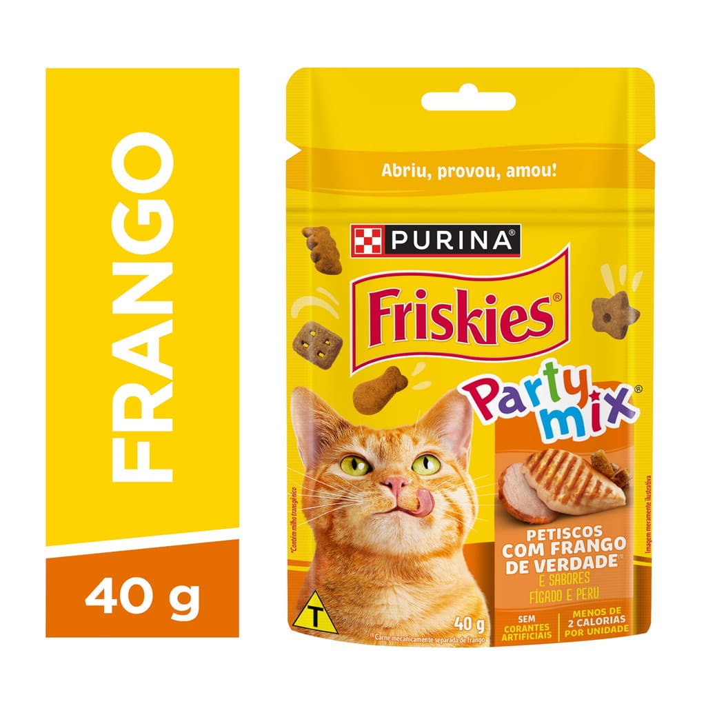 Petisco Friskies Sabor Frango para Gatos - 40g