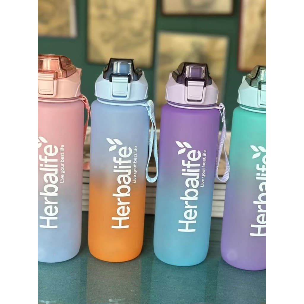 Combolai elemento oficial Shaker copo Milkshake 1L grande copo de água garrafa de água portátil esportes palha espaço co