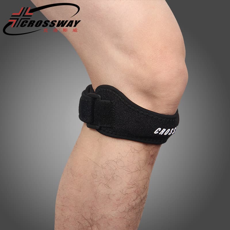 Crosway esportes equipamentos de proteção patela cinto compressão correndo montanhismo basquete Badminton futebol Fitnes
